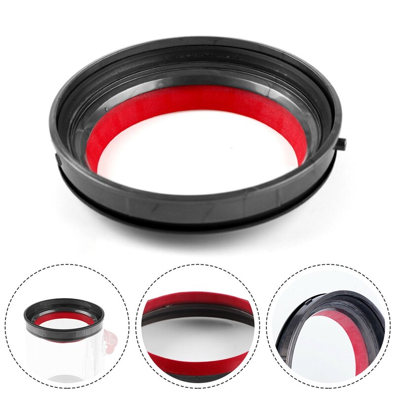For Dyson V10 SV12 Vacuum Cleaner Dust Bin Top Fixed Sealing Ring Replacement Attachment Spare Part Accessories