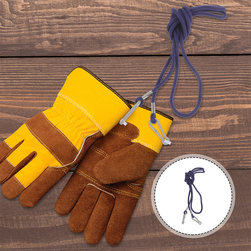 Anti-lost Work Gloves Strap Holder Winter Children's Ski Work Glovess Rope For Nylon Toddler Kids