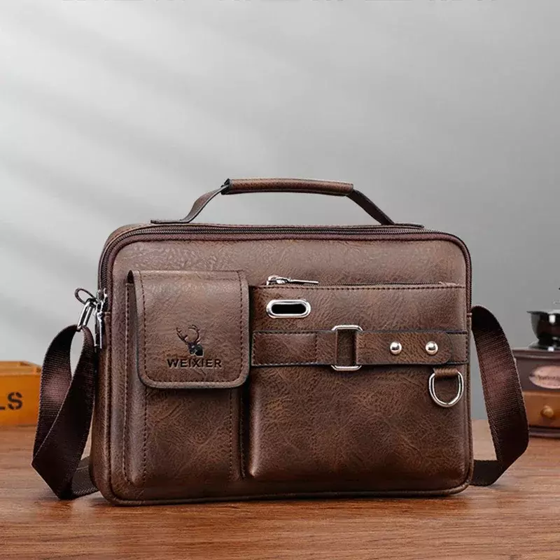 Herren taschen Luxus Leder Handtasche Herren Tasche Business Marke Koffer Executive Seite Damen Aktentasche Mann Laptop