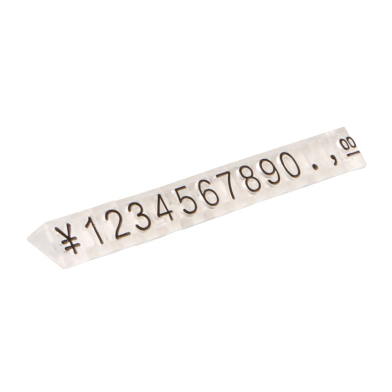 Kit de muestra de código de número de grano de precio de dólar de anillo de reloj de joyería de RMB