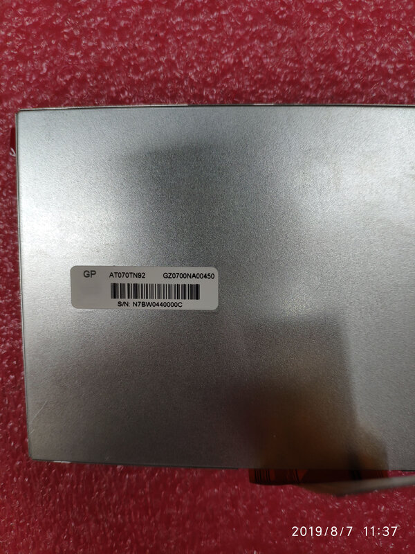 Original AT070TN92 LCD screen, display parts, panel replacement, 7 inches, free shipping