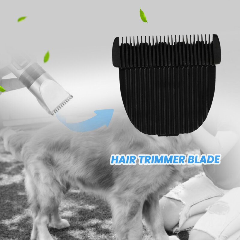 Kualitas tinggi keramik hitam pisau Titanium bulu anjing peliharaan pemangkas pisau pemotong kepala untuk BaoRun P2 P3 P6 P9 S1 LILI ZP-295 ZP-293 4