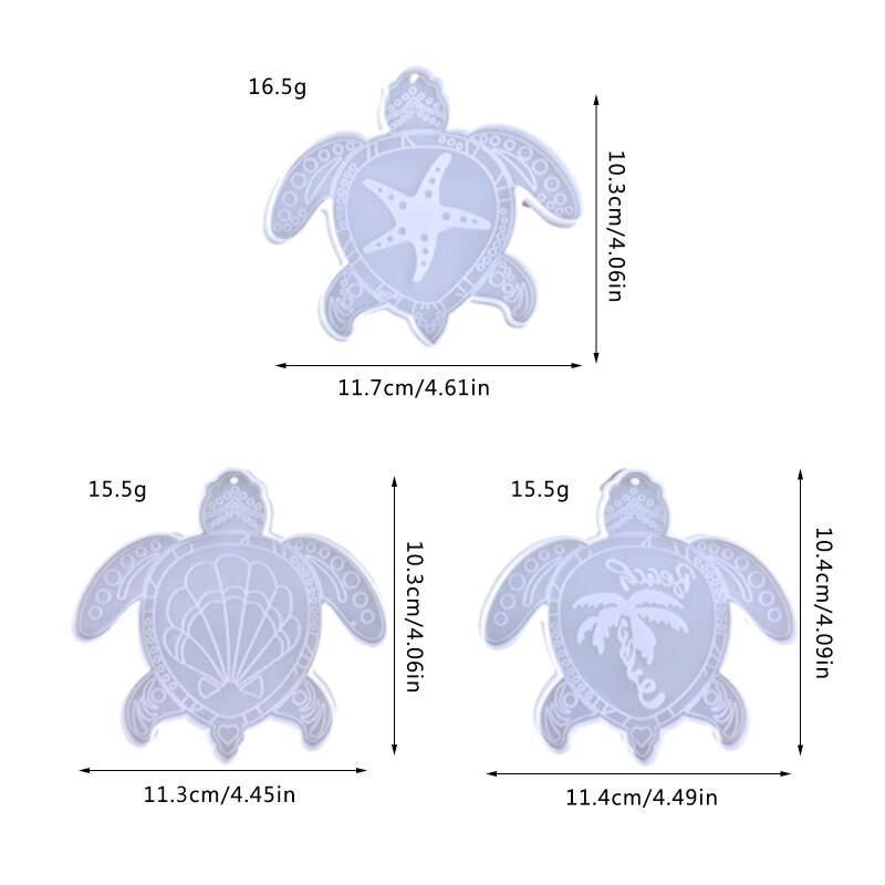DIY для черепахи форма брелок силиконовая эпоксидная форма DIY украшения кулон ювелирные изделия ремесло форма для Валентина