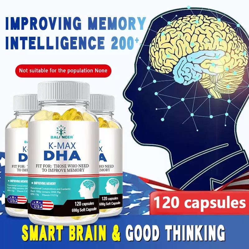 DHA Concentração e Saúde Neurológica, Cognição Cerebral, Memória