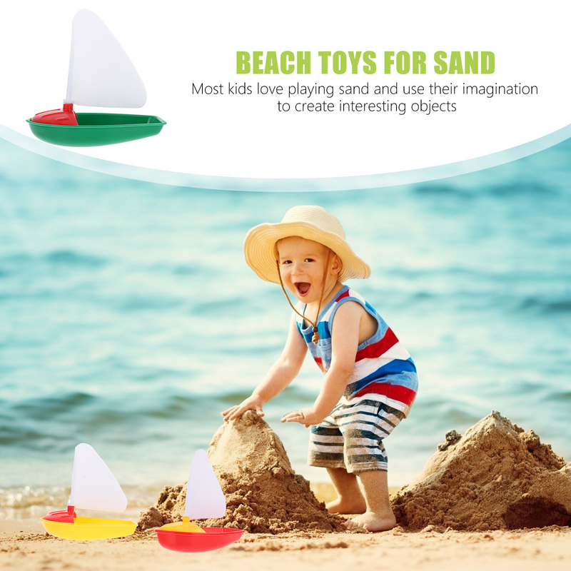 Barco de juguete de baño para niños pequeños, Mini barco de vela, yate, piscina, juguete de velocidad, bañera flotante, juguete educativo para niños