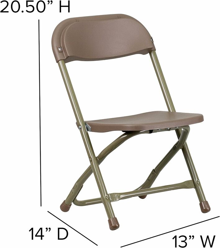 Plástico cadeira dobrável adequado para atividades sala de aula das crianças, cadeira dobrável
