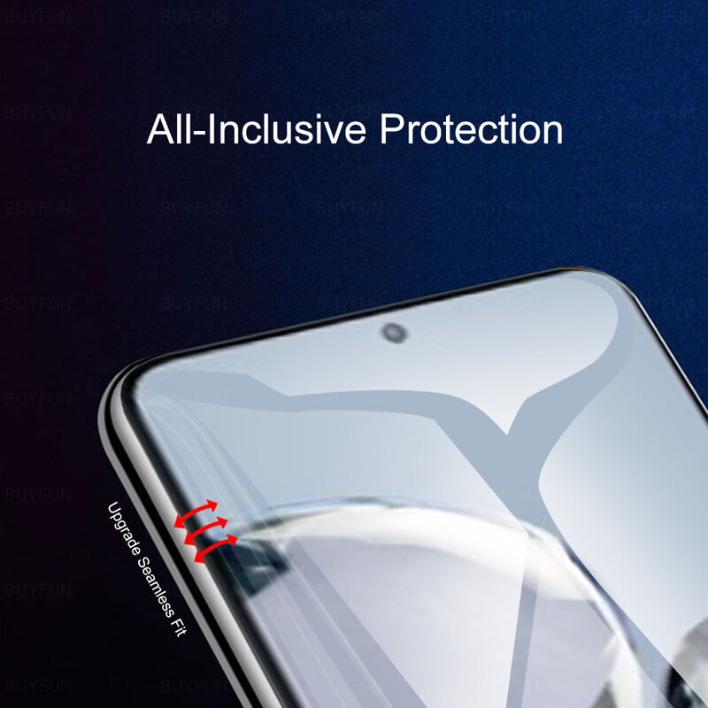 4 Hydrogel Cho Xiaomi 12T Pro Mi12T 12TPro Full Cover HD Rõ Nét Tấm Bảo Vệ Màn Hình Trong Suốt Mềm Mại màng Bảo Vệ