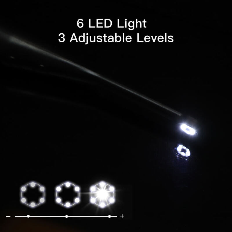 3IN1 USB داخل الفم المنظار كاميرا 6 Led ضوء في الوقت الحقيقي تقويم الأسنان التفتيش أداة طب الأسنان التفتيش لأجهزة الكمبيوتر أندرويد