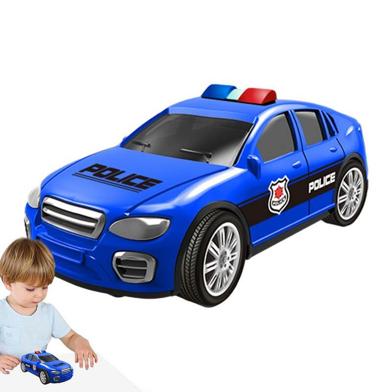 Inertial Pull Back City Toy Car, Veículos Brinquedos para Pré-escolares, Goody Bag, Enchimentos, Presente Festivo, Recompensa Interação
