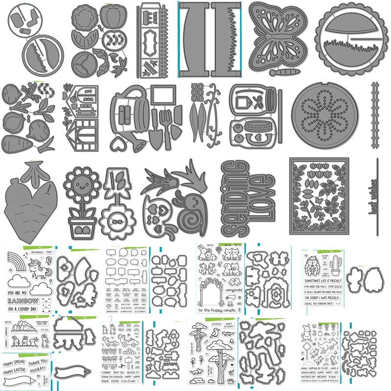 Ontwerp Metalen Stansmessen Voor Het Maken Van Decoratieve Diy Plakboek Praktijk Fotoalbum Proces Ambachtelijke Handwerkkaart 2023 Nieuw