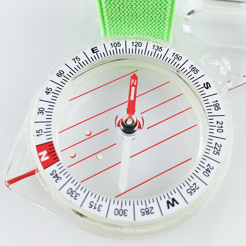 1pc Outdoor profession elle Daumen Kompass Wettbewerb Orientierung Kompass tragbare Kompass Karte Skala Kompass