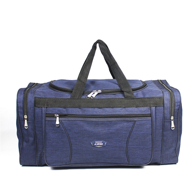Водонепроницаемые дорожные сумки из ткани «Оксфорд» для мужчин, большой ручной чемодан, деловая вместительная спортивная сумка для выходных