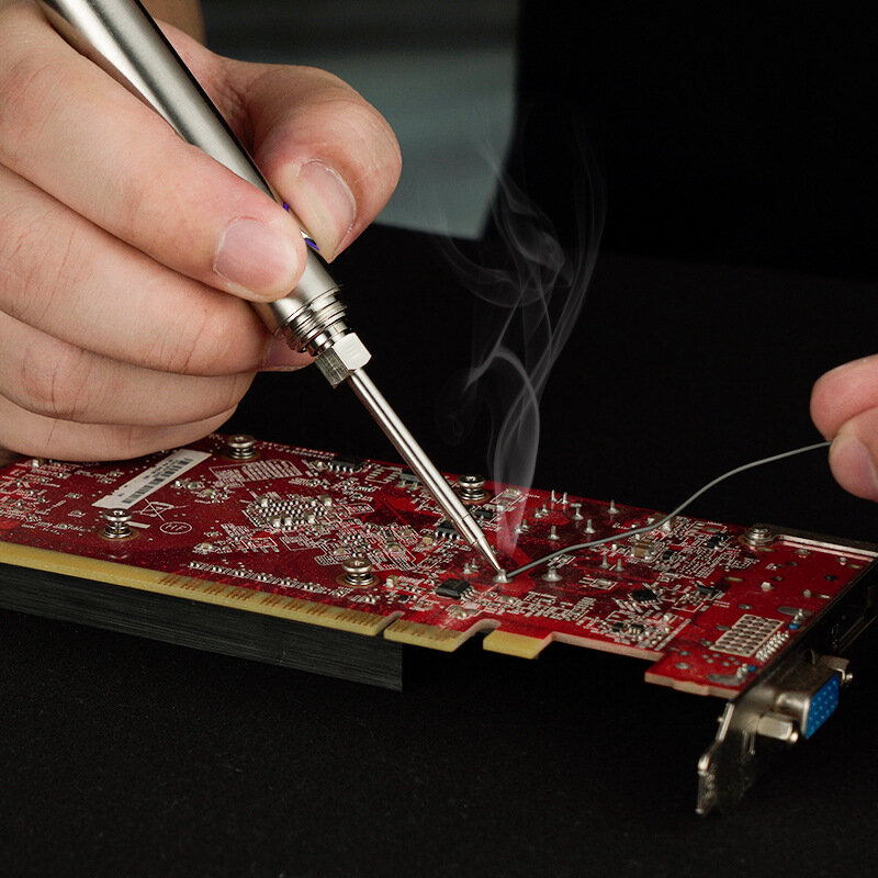 5V 15W ชาร์จไร้สายเครื่องเชื่อมเหล็ก USB Fast เครื่องเชื่อมเหล็กแบบพกพา Microelectronics ซ่อมเครื่องมือเชื่อม