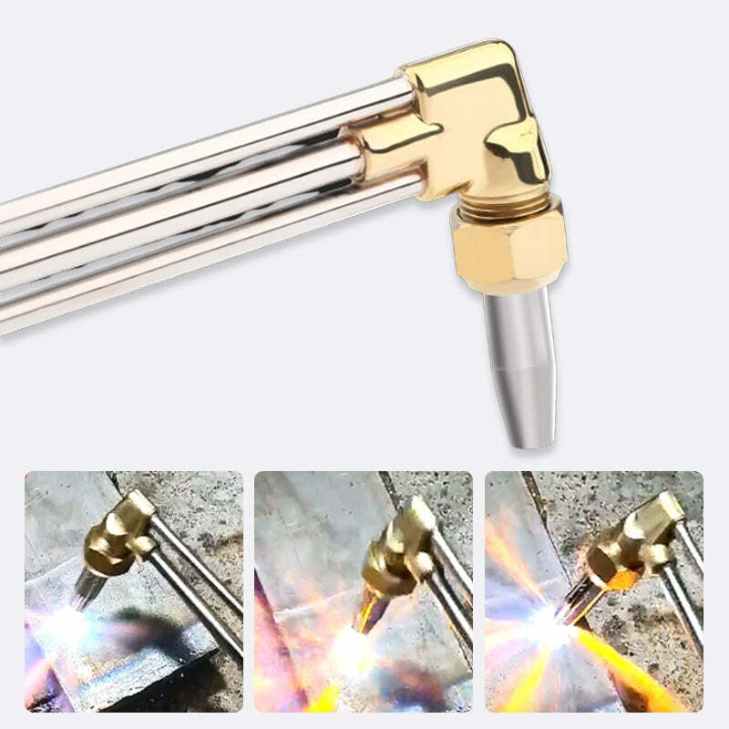 Stainless Steel Cutting Nozzle Iron Cutting Split Type 8 Hole Fast Propane Cutting Nozzle Copper for G07-30 G07-100 G07-300