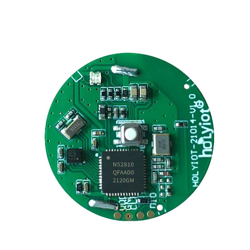 Holyiot-Tag Bluetooth Beacon para Posicionamento Interior, 3 Axis Sensor acelerômetro, Módulo BLE 5.0, Posicionamento Beacon, NRF52810