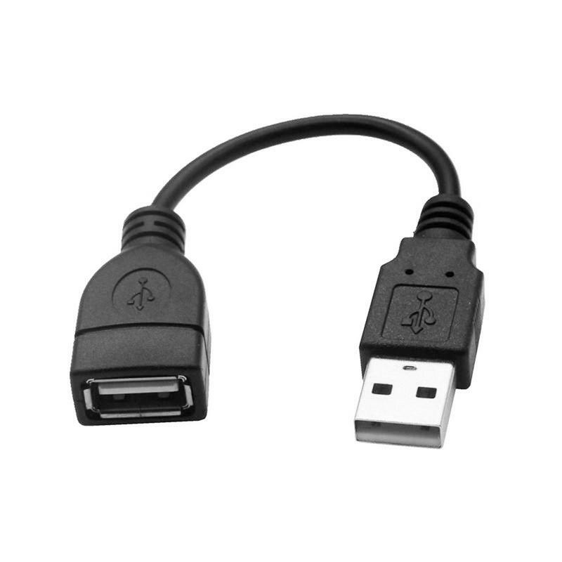 وصلة USB 2.0 كابل قصير للتلفاز الذكي PS4 تمديد بيانات سرعة كابلات شحن ذكر إلى أنثى سلك 0.5 متر 0.6 متر 0.7 متر 0.8 متر