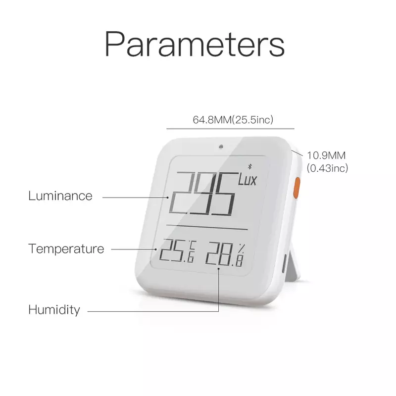 MOES Smart ZigBee Bluetooth Mesh Helligkeit Thermometer Licht Temperatur Feuchtigkeit Sensor Detektor Tuya Smart App Control