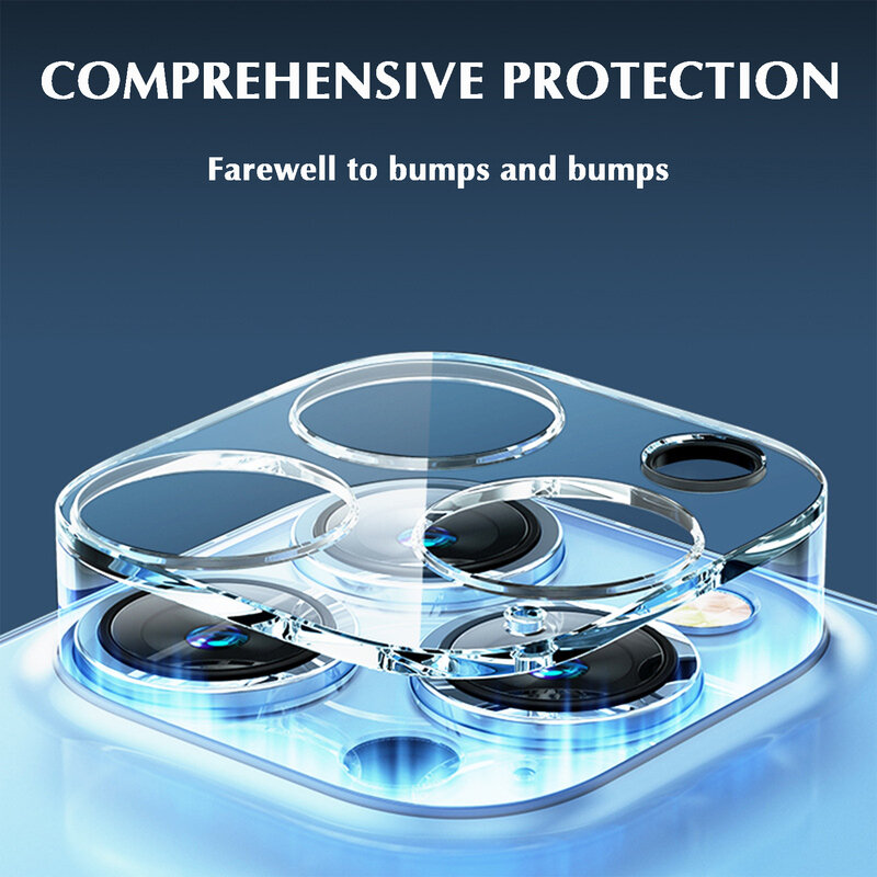 Ultra HD Camera Lens Protector, Clear Anti-Scrach Lens Cover, Proteger da Poeira, Impressão Digital de Água