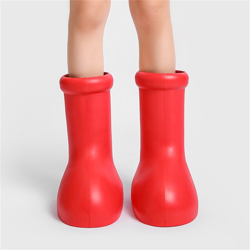أحذية مائية مضادة للانزلاق من Astro Boy ، أحذية حمراء كبيرة ، كرتون أنيمي ممتع ، رجال ونساء ، موضة أطفال