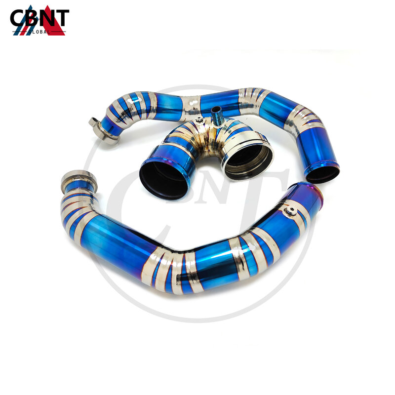 CBNT for BMW S55 M2C M3 M4 F80 F82 Turbo Charger Pipe High Performance Titanium Alloy Air Intake-pipe Cooling System