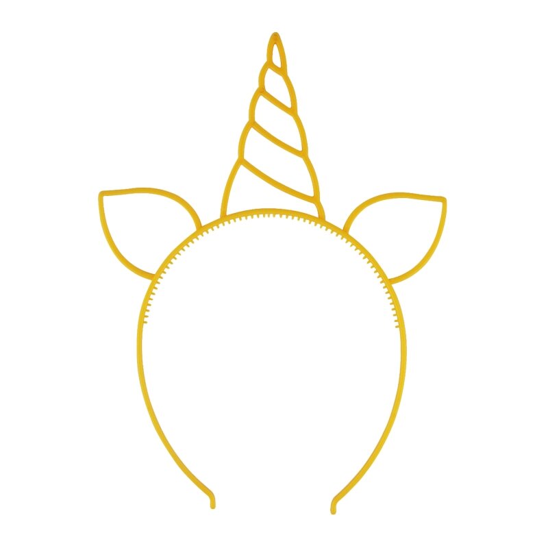 Y166 Licorne cheveux cerceau licorne pour oreilles chat bandeau licorne bandeau cadeaux fête