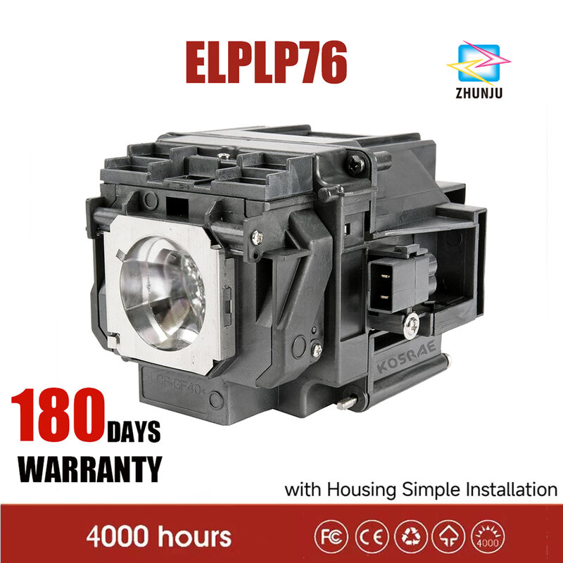 ELPLP76 / V13H010L76 para Powerlite Pro G6970WU G6050W G6050WNL G6070WNL G6150NL G6450WU G6550WU