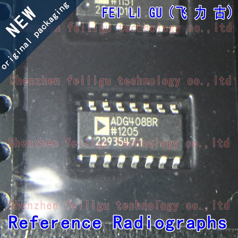 Piezas original ADG408BRZ ADG408BR ADG408, 1 ~ 30 ADG408BRZ-REEL7, 100% nuevo, Paquete: SOP16, interruptor analógico/Chip multiplexor