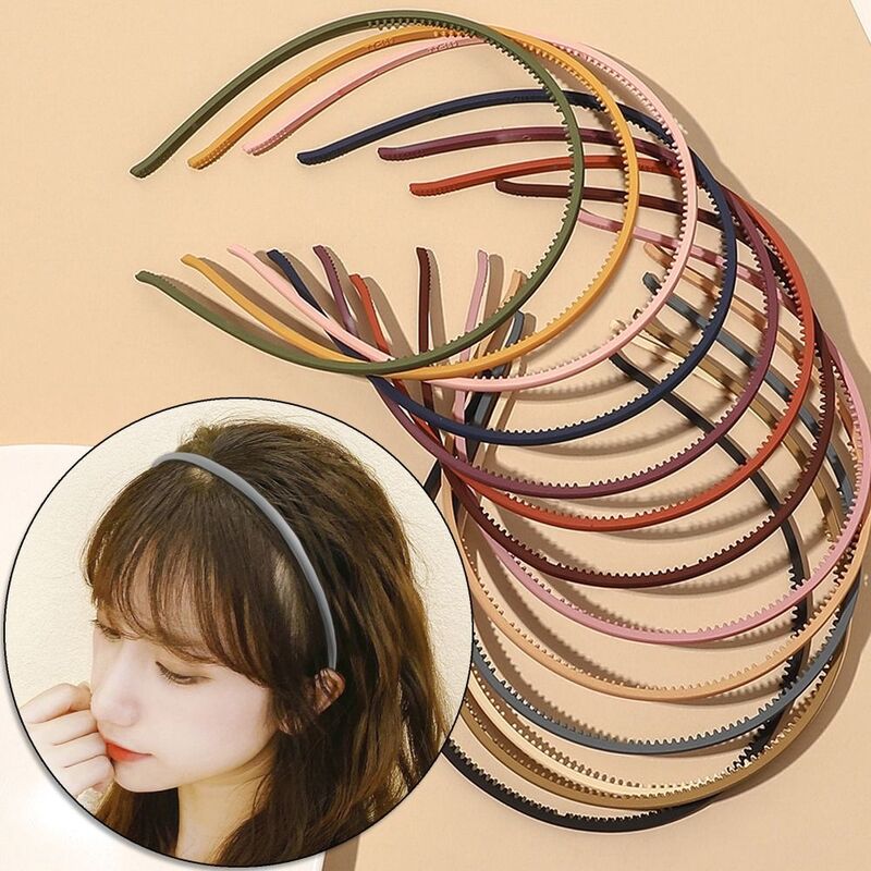 Fashion Hair Bands Hair Accessories Elegant Sweet Hair Hoops Styling Edge Toothed Headband