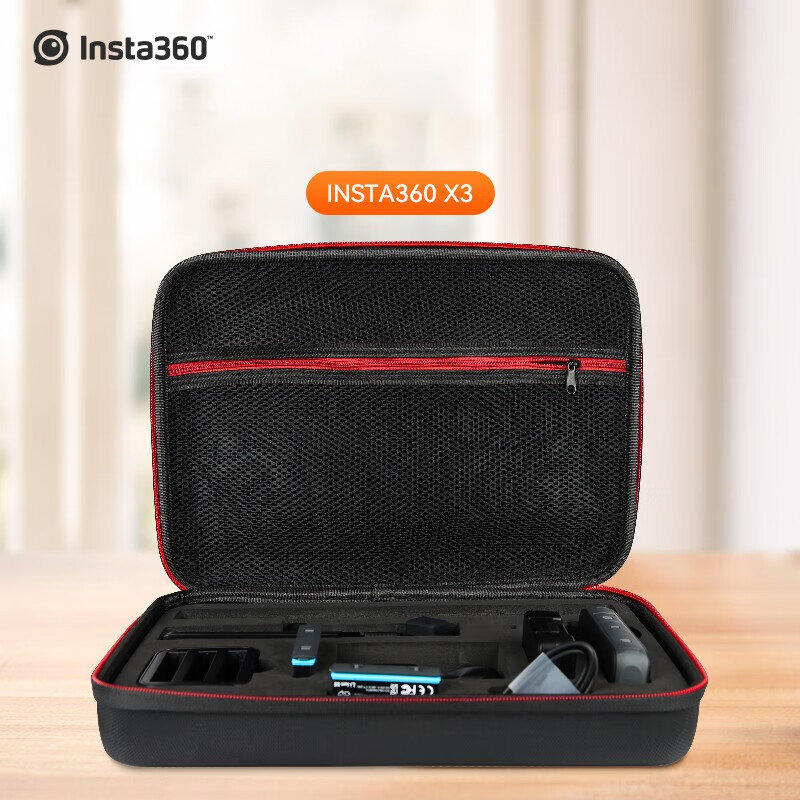 صندوق كلاوليكتيون للكاميرا Insta360 X3 حقيبة حمل حقيبة التخزين المحمولة ل Insta360 واحد X3 عمل الكاميرا الملحقات
