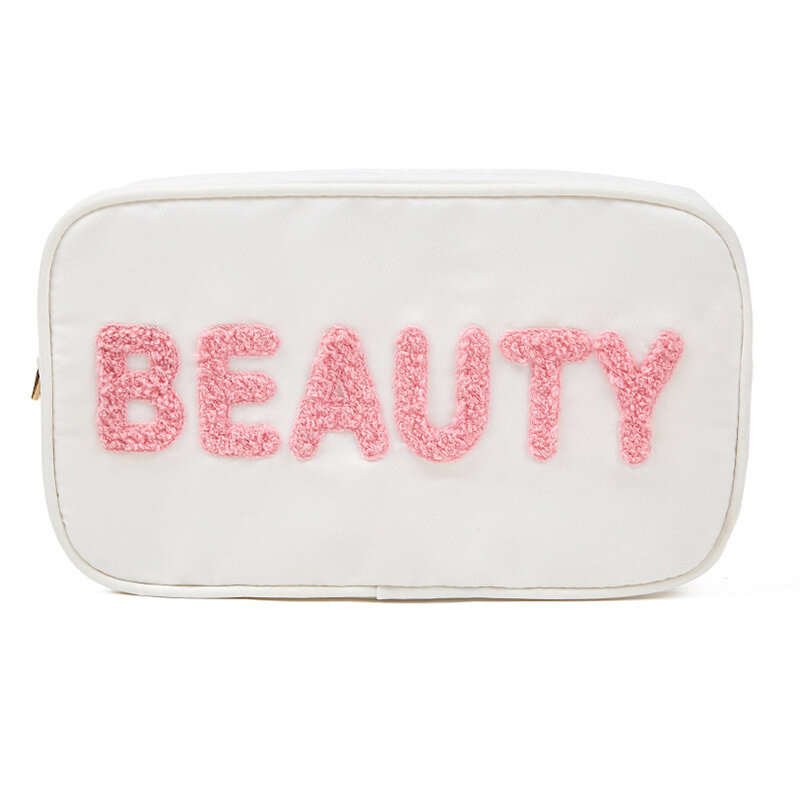 Beauty Letter Bag Maquiagem Organizador Bolsa De Armazenamento Zipper Bag Tamanho Médio