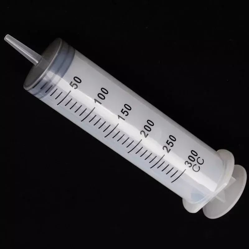 Grande animais reutilizáveis seringa de alimentação, medição injetor de sucção, adequado para óleo fluido água seringa seringa, 500ml