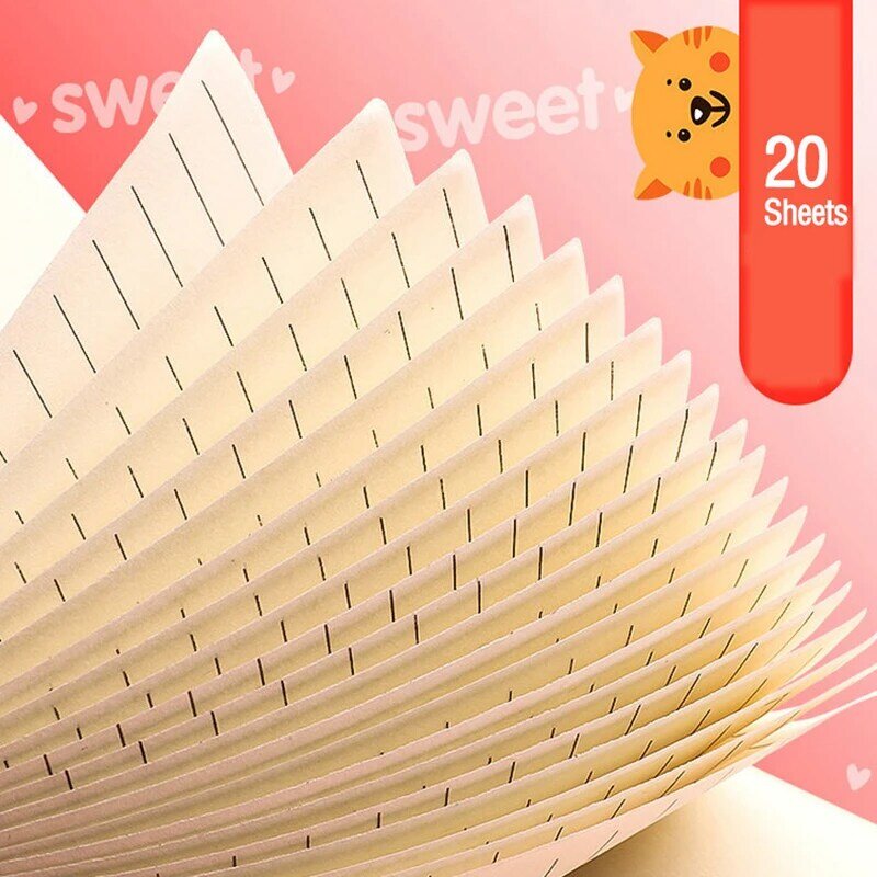 20pcs cartone animato simpatico piccolo libro Mini taccuino tascabile diario portatile nota piccolo libretto premio per bambini