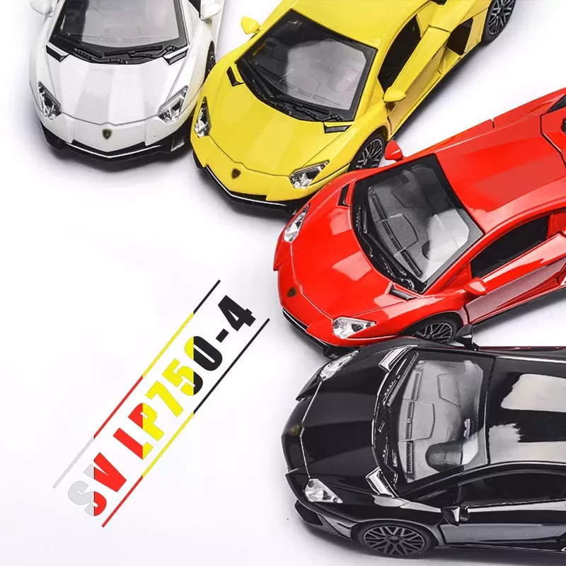 سيارات معدنية للأطفال ، سيارات لعبة Lamborghini Aventador ، شاحنات لعبة للأولاد ، مجموعة