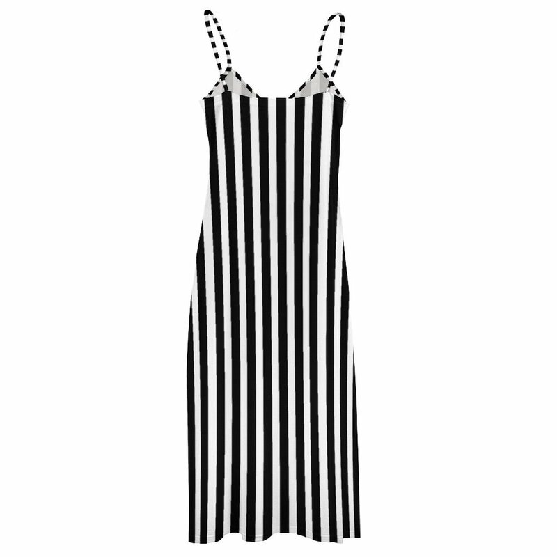Referee-女性のためのセクシーなストライプのドレス,ノースリーブ,エレガント,プロモーション,夏
