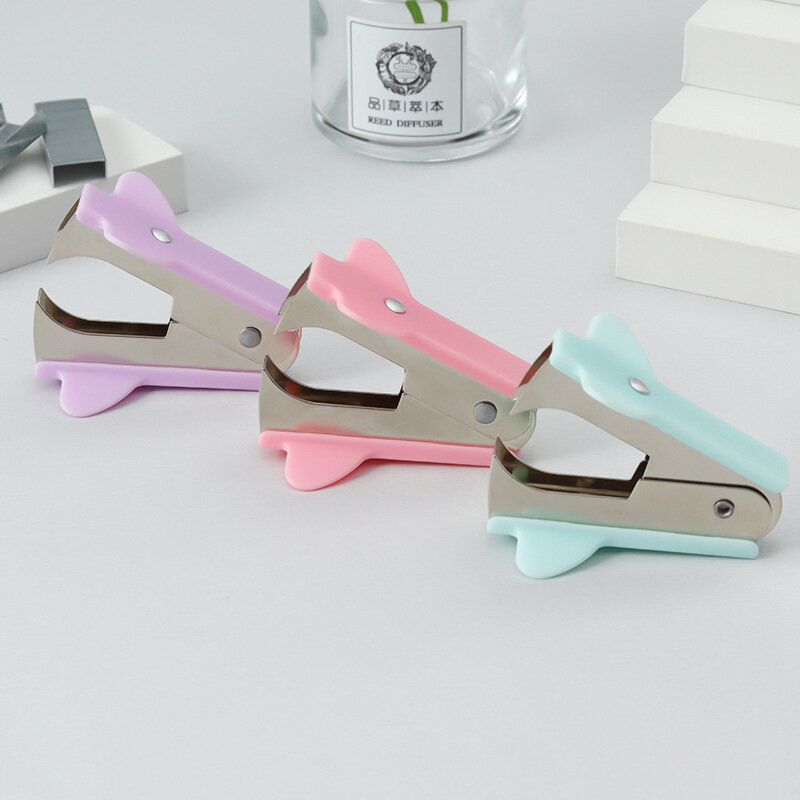 1PC Staple Remover Staples Office Supplies General Mini Stapler Removal Nail Out Extractor Puller Stationery Tools