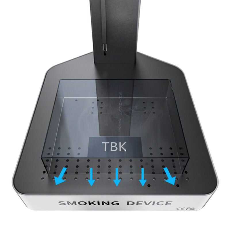 TBK-658 najnowszy przyrząd do palenia inteligentne usuwanie dymu jedna rzecz dwa zastosowania 958m maszyna laserowa specjalna podstawa