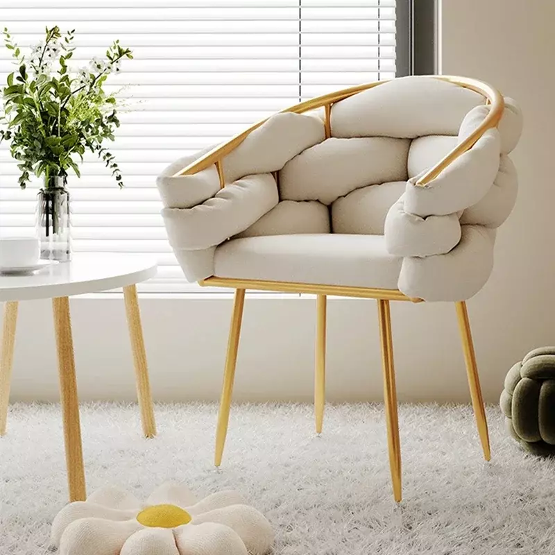 Кресло для макияжа для маникюрного салона, мебель для дома и спальни, простой современный дизайн, спинка, скандинавский стиль, для отдыха, одиночные кресла