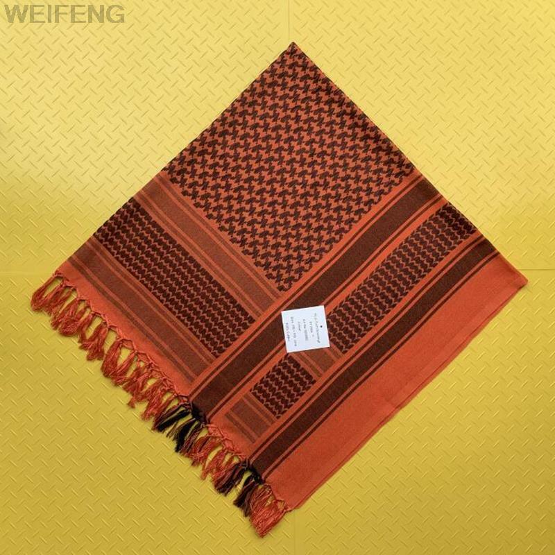 Szalik bawełniany zimowy szal z arabskiego kefija chusta na głowę wiatroszczelny szalik na szyję