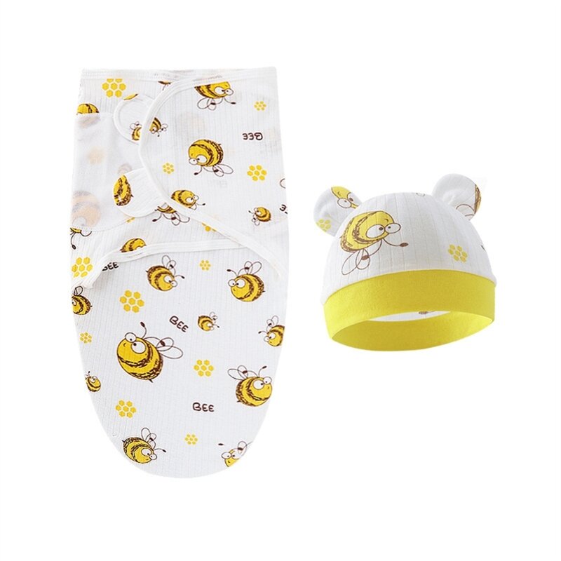 Neugeborene Decke Baumwolle Schlafsack Baby Essential Dusche Geschenk DropShipping