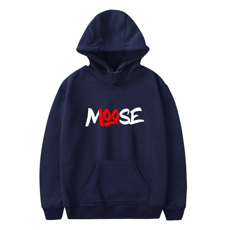 MooseCraft Merch Hoodie Unisex Long Sleeve Men Women Hooded Sweatshirt 2022 Casual Style Social Media Star Funny Clothes