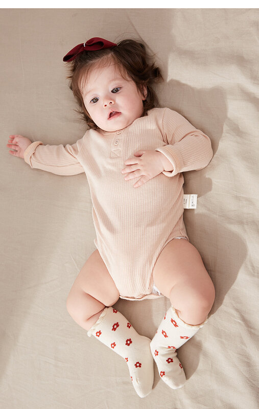 2022 봄 베이비 양말 4 쌍 팩 0-9 세 아기 양말 어린이 양말 귀여운 신생아 양말