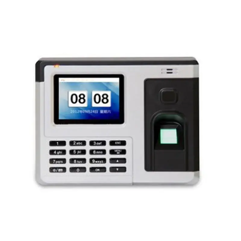 TFT Color LCD Screen Fingerprint Recorder, Tempo de Gravação, Check-in Machine, Sistema de Cartão Punch, Z800, 2,8"