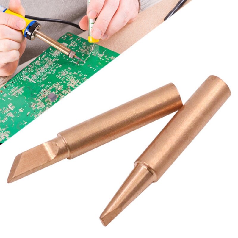 652F 936 Electric Soldering Iron for Head Non Magnetic 900M-T for Lower Temperature Soldering Improve Welding Efficiency