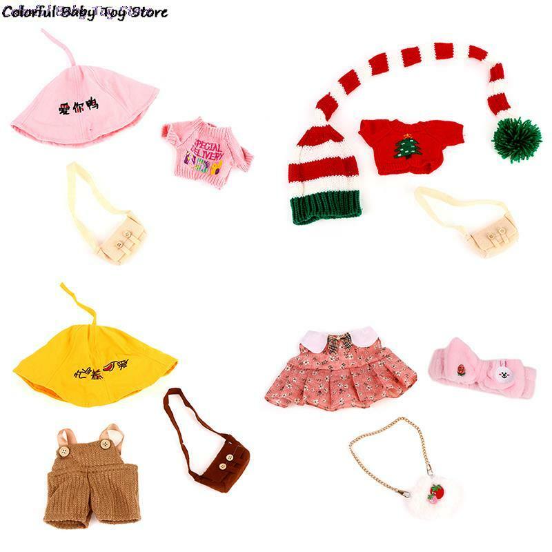 귀여운 오리 옷, 30 cm 액세서리, 귀여운 봉제 인형 오리 옷, 오리 작은 곰 옷, 어린이 장난감, 생일 선물