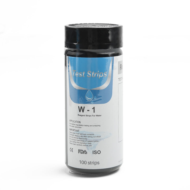 0-100 ppm Teststreifen praktische zuverlässige Aquarium Home Kit Qualität schnelle und einfache Streifen Testtest 0-425mg/l (50