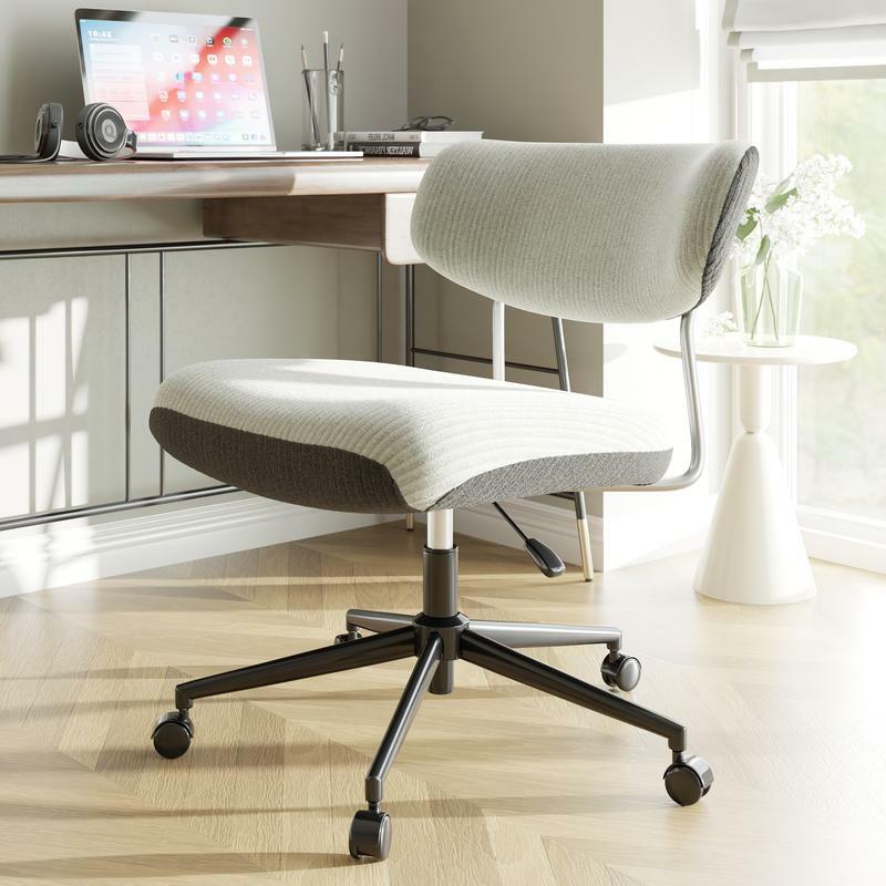 AMERLIFE-360A Cadeira giratória do escritório com encosto ergonômico, ajuste altura