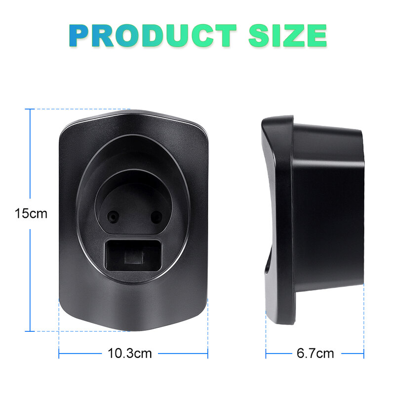 EV Charger Charging head Holder For Electric Vehicle Type 2 Type 1 GBT For Tesla Charging Cable Extra Protection Leading Wallbox