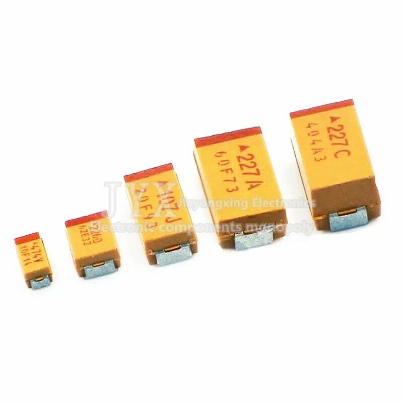20-50-100pcs 106 10uf 16v 106c capacitor de tântalo tipo a 3216 1206 novo e original