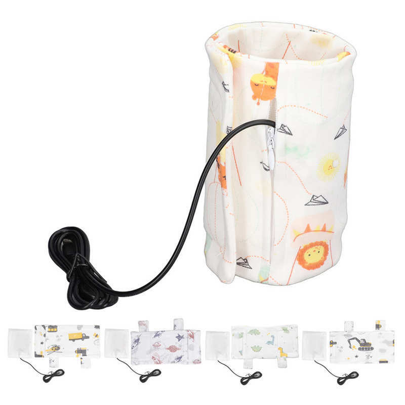 USB Baby Bottle Warm Keeper ricaricabile USB Milk Heat Keeper per bambini per auto