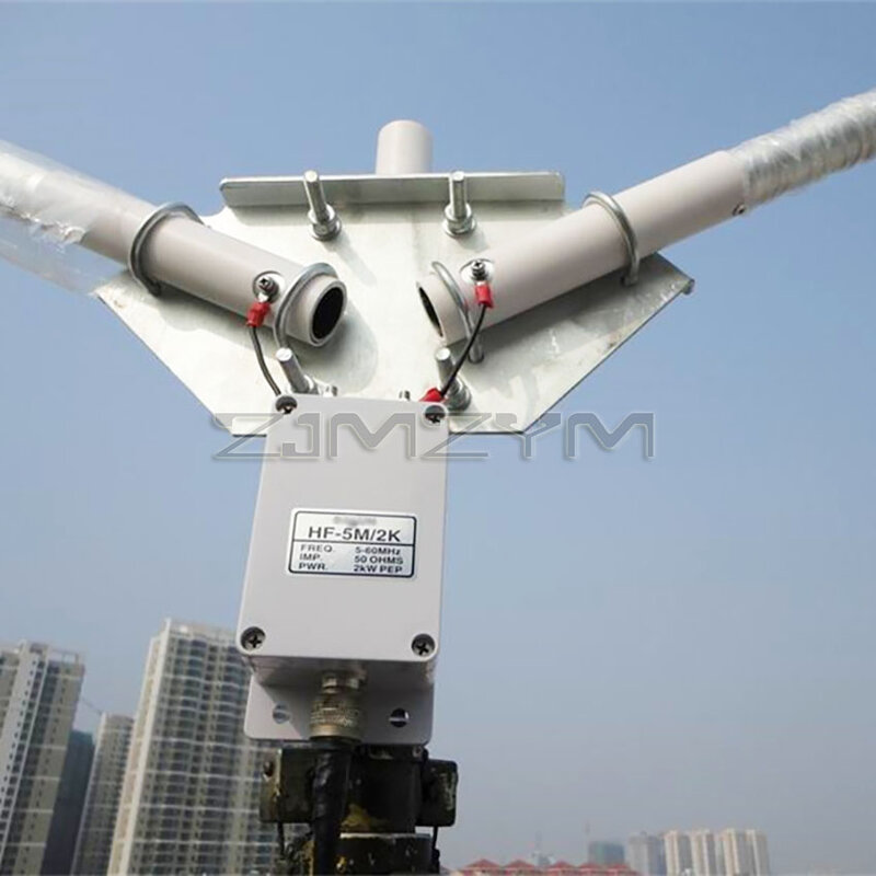 750V dodatnia antena o krótkiej fali 5-pasmowa antena krótkofalowa o niskim poziomie hałasu z anteną krótkofalową o wysokiej wydajności